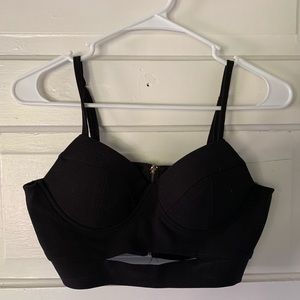 Crop Bustier top